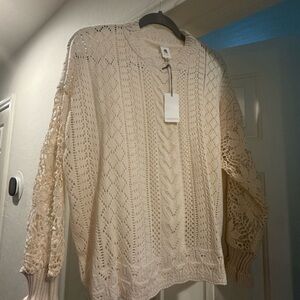 Cream Knit Sweater